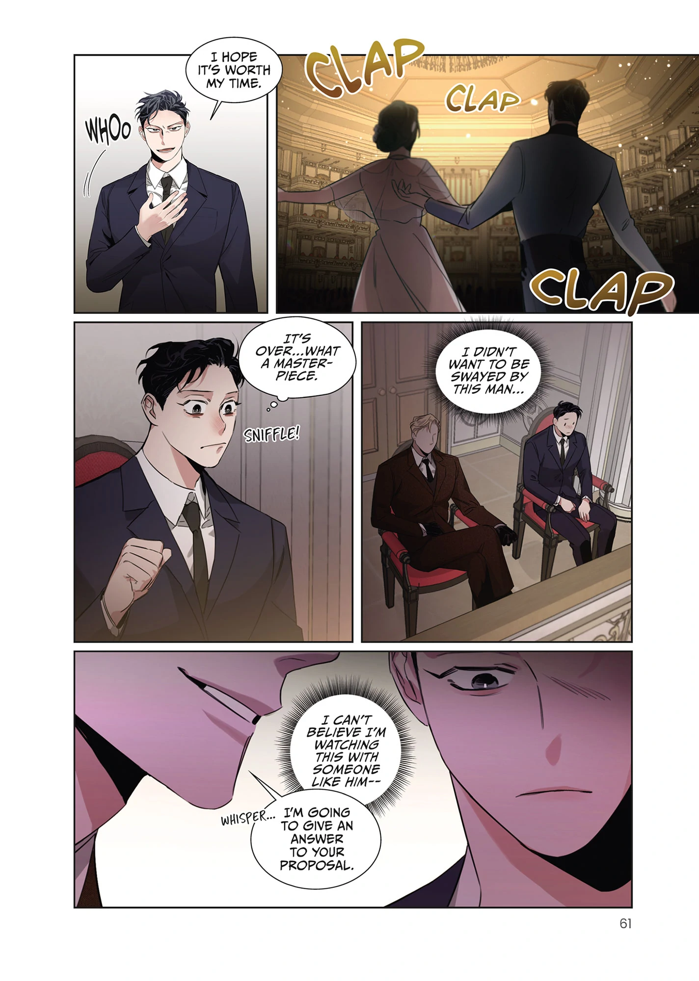 Roses and Champagne [Official] -𝐂𝐨𝐦𝐢𝐜 𝐯𝐞𝐫.- - Volume 1 Chapter 4 manhwa