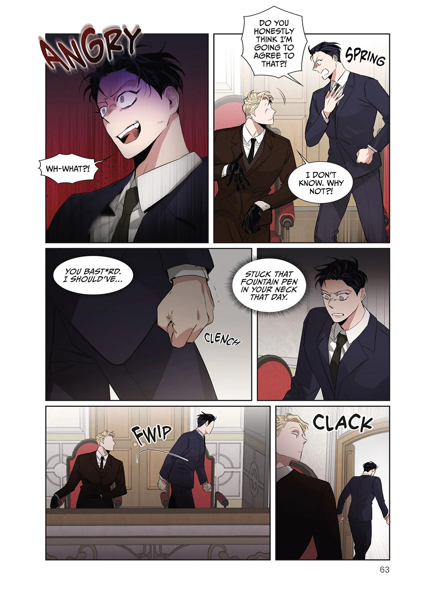Roses and Champagne [Official] -𝐂𝐨𝐦𝐢𝐜 𝐯𝐞𝐫.- - Volume 1 Chapter 4 manhwa