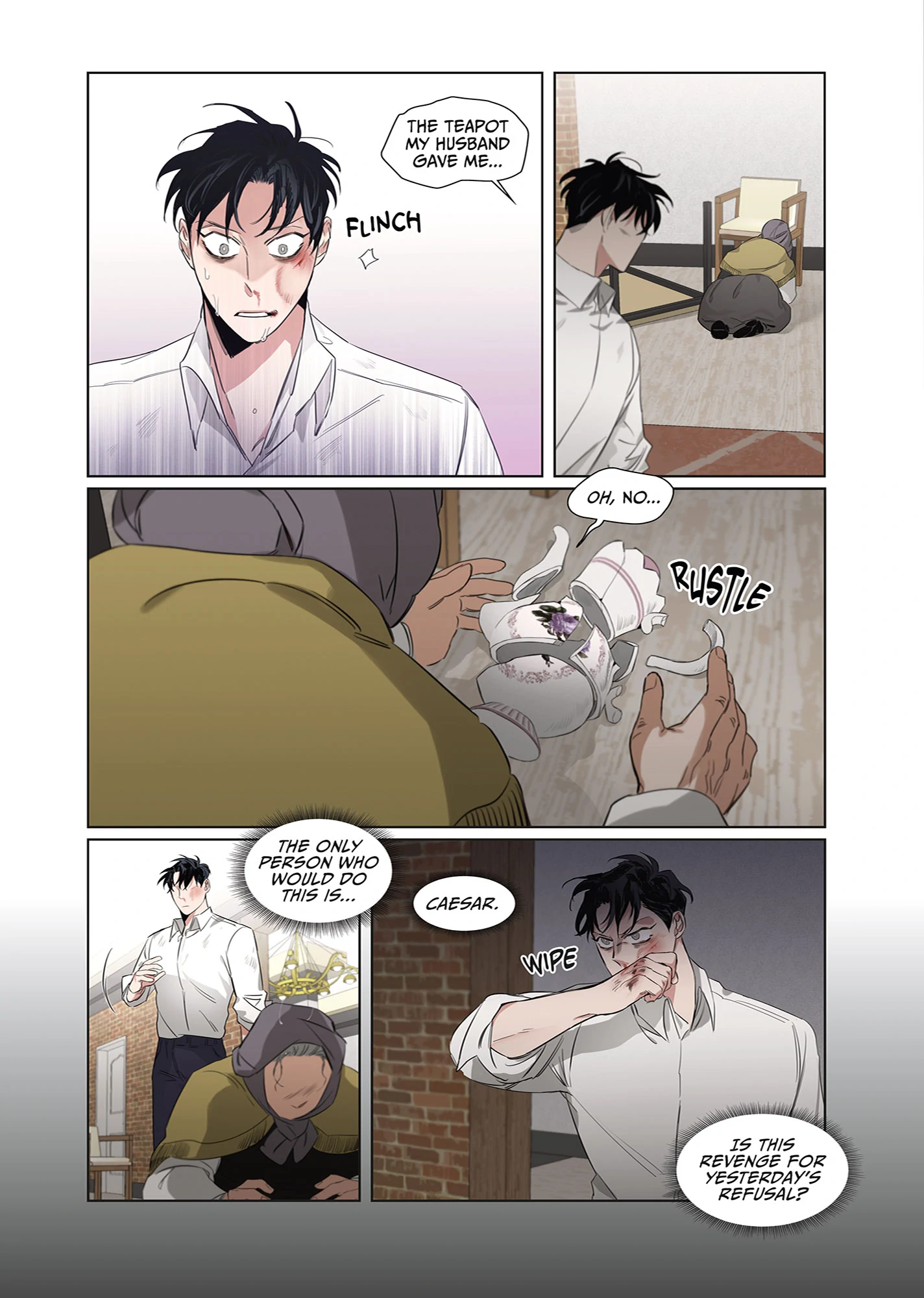 Roses and Champagne [Official] -𝐂𝐨𝐦𝐢𝐜 𝐯𝐞𝐫.- - Volume 1 Chapter 4 manhwa