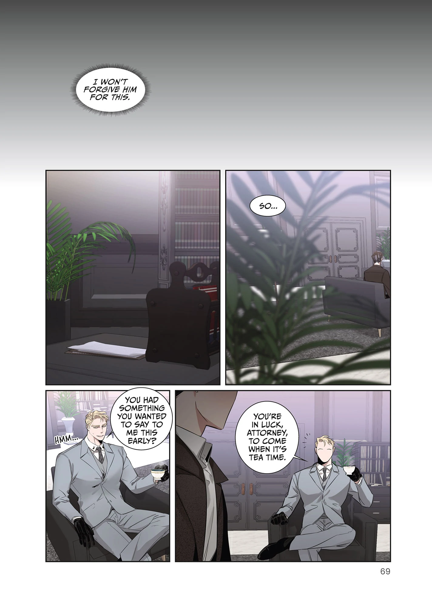 Roses and Champagne [Official] -𝐂𝐨𝐦𝐢𝐜 𝐯𝐞𝐫.- - Volume 1 Chapter 4 manhwa