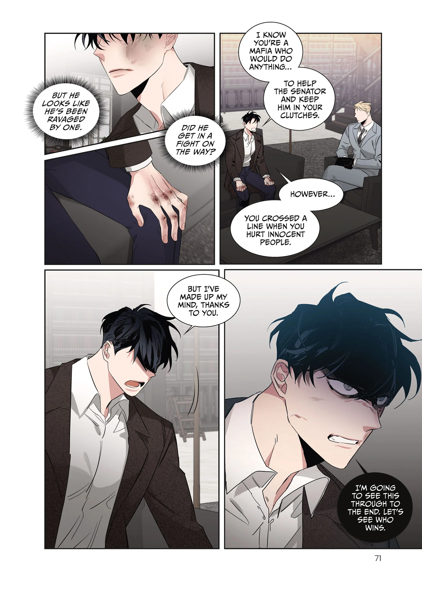 Roses and Champagne [Official] -𝐂𝐨𝐦𝐢𝐜 𝐯𝐞𝐫.- - Volume 1 Chapter 4 manhwa