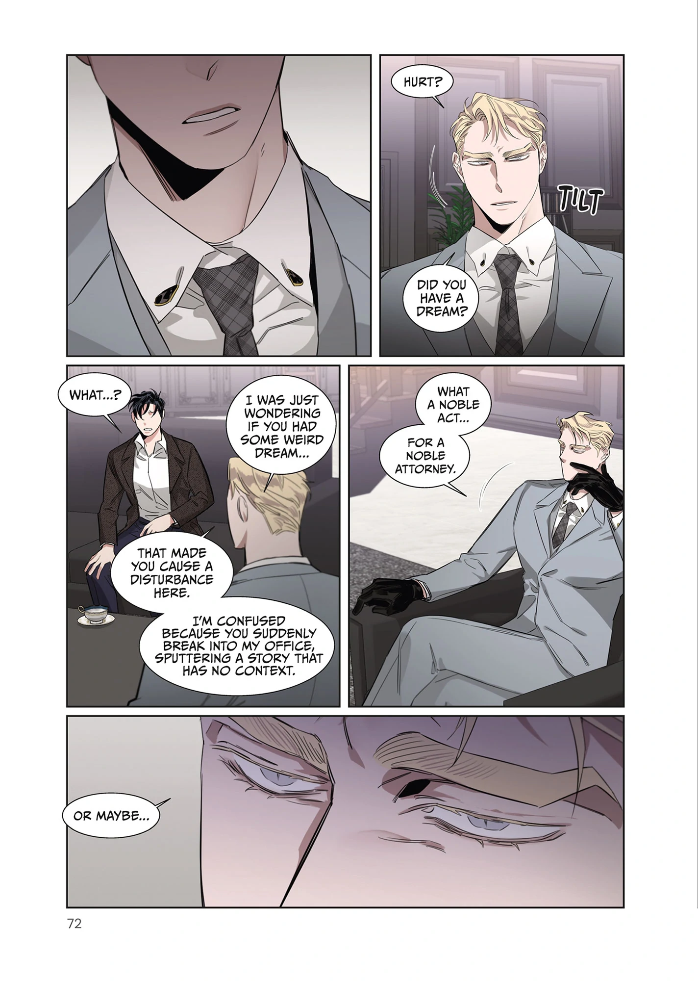 Roses and Champagne [Official] -𝐂𝐨𝐦𝐢𝐜 𝐯𝐞𝐫.- - Volume 1 Chapter 4 manhwa