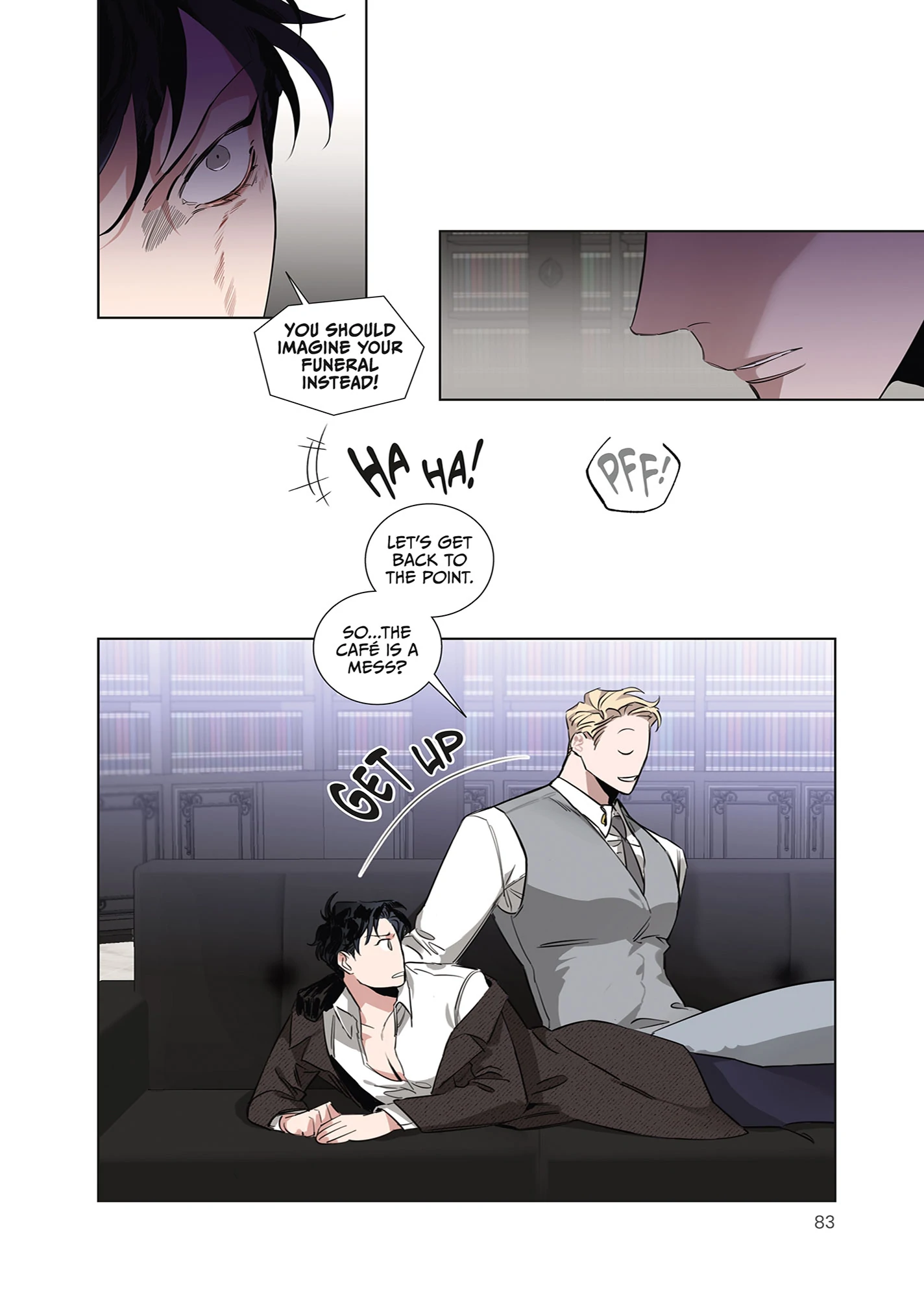 Roses and Champagne [Official] -𝐂𝐨𝐦𝐢𝐜 𝐯𝐞𝐫.- - Volume 1 Chapter 5 manhwa