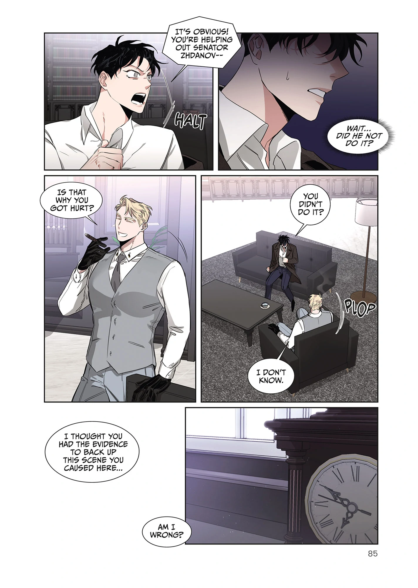 Roses and Champagne [Official] -𝐂𝐨𝐦𝐢𝐜 𝐯𝐞𝐫.- - Volume 1 Chapter 5 manhwa