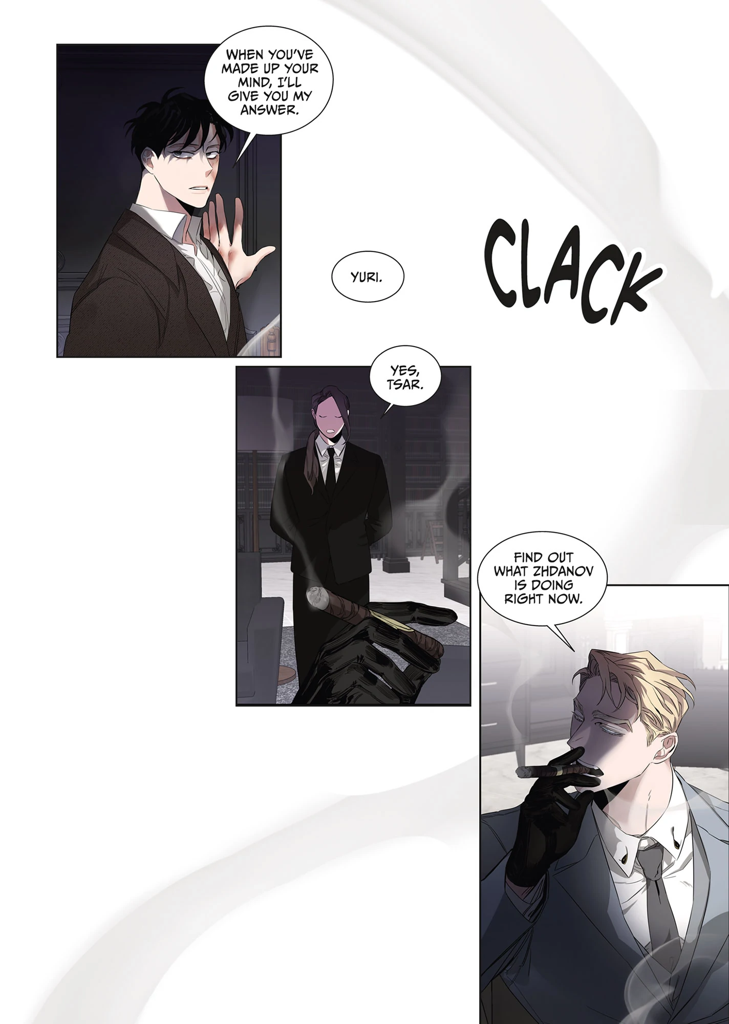 Roses and Champagne [Official] -𝐂𝐨𝐦𝐢𝐜 𝐯𝐞𝐫.- - Volume 1 Chapter 5 manhwa