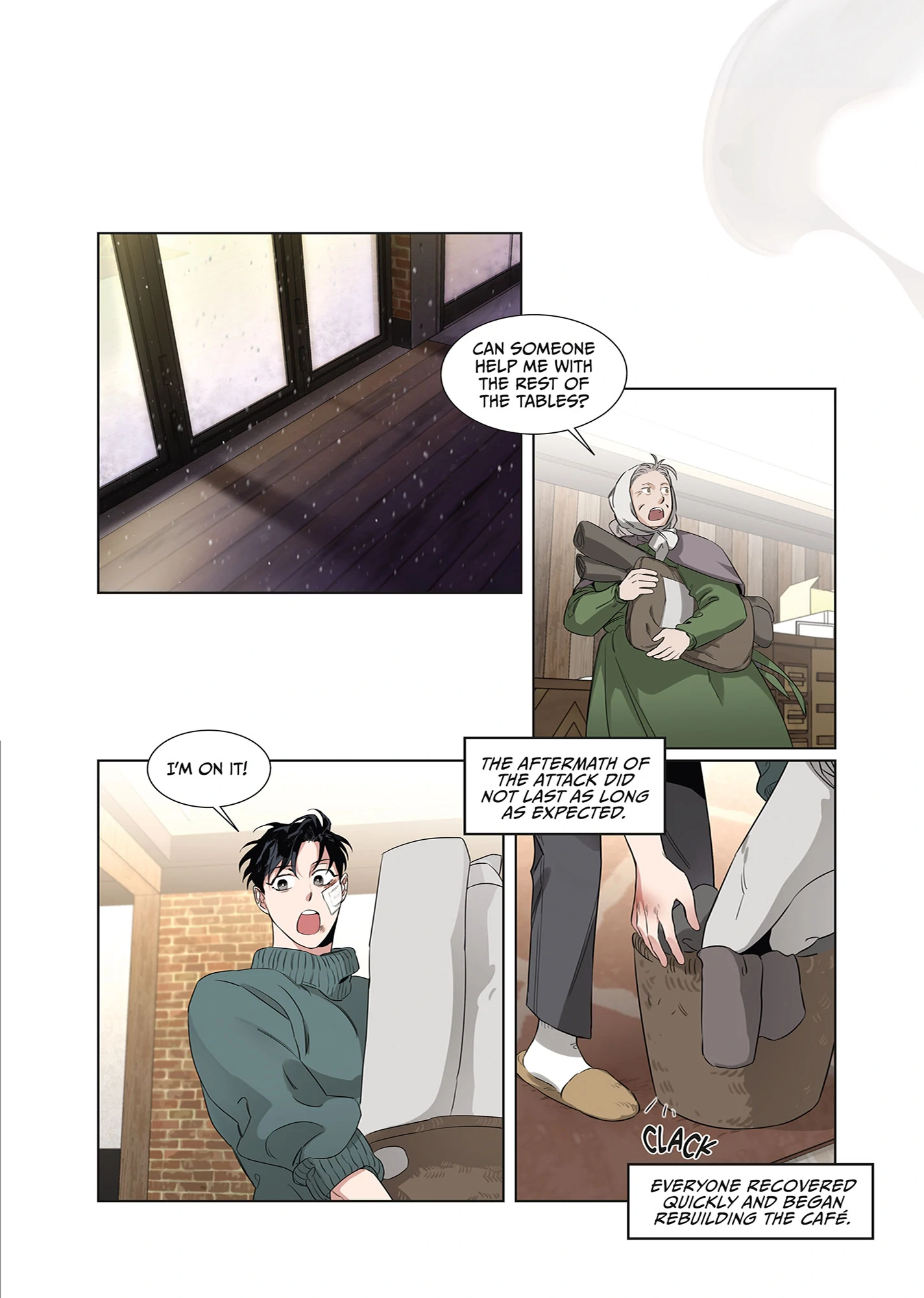 Roses and Champagne [Official] -𝐂𝐨𝐦𝐢𝐜 𝐯𝐞𝐫.- - Volume 1 Chapter 5 manhwa