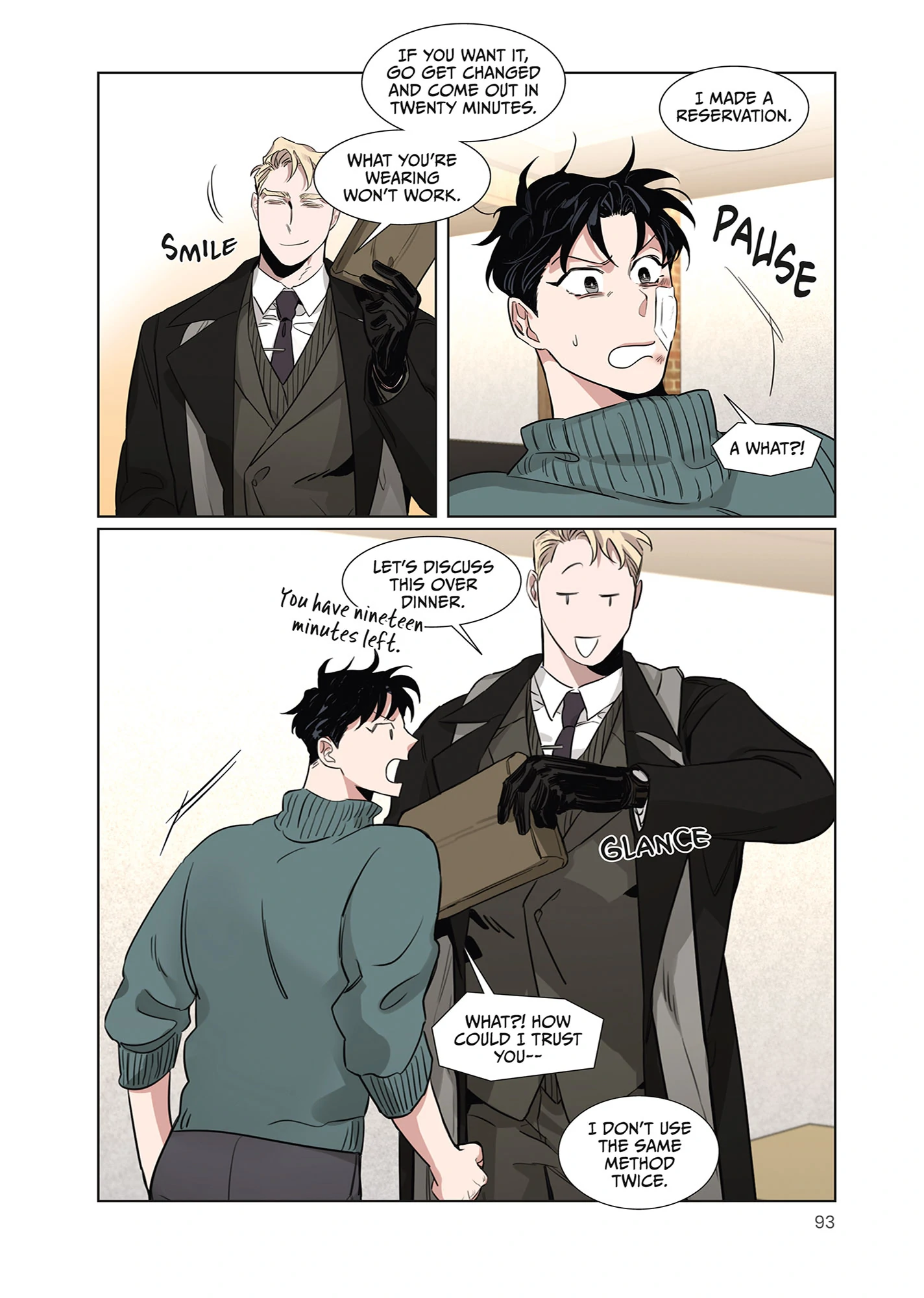Roses and Champagne [Official] -𝐂𝐨𝐦𝐢𝐜 𝐯𝐞𝐫.- - Volume 1 Chapter 5 manhwa