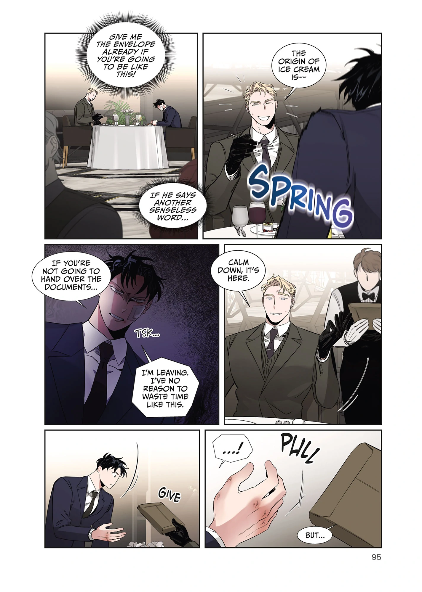 Roses and Champagne [Official] -𝐂𝐨𝐦𝐢𝐜 𝐯𝐞𝐫.- - Volume 1 Chapter 5 manhwa
