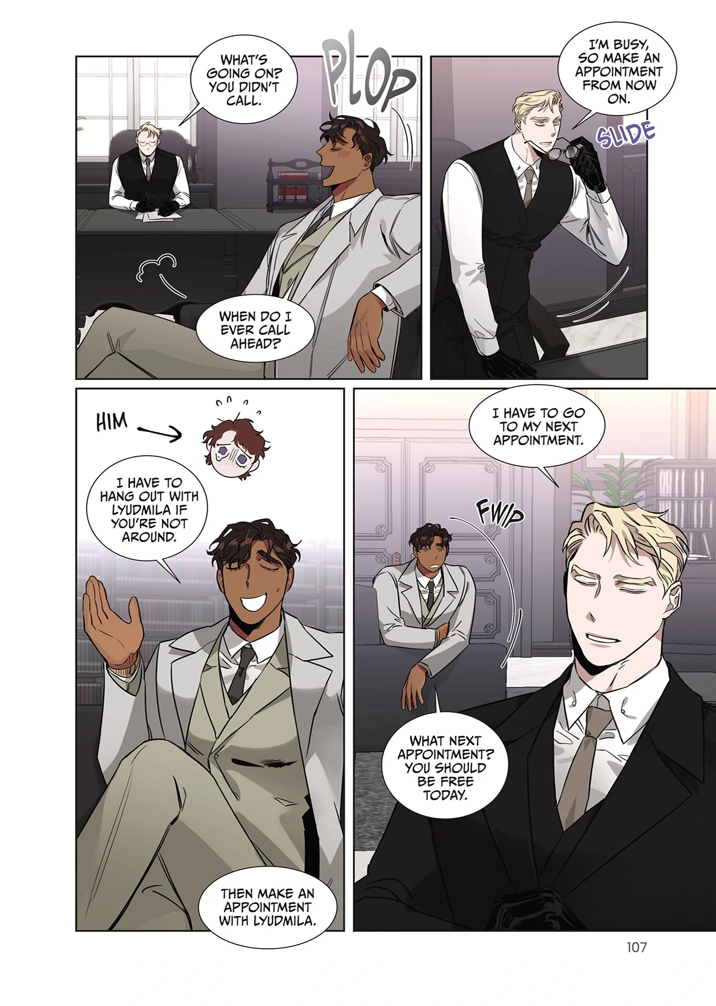 Roses and Champagne [Official] -𝐂𝐨𝐦𝐢𝐜 𝐯𝐞𝐫.- - Volume 1 Chapter 6 manhwa