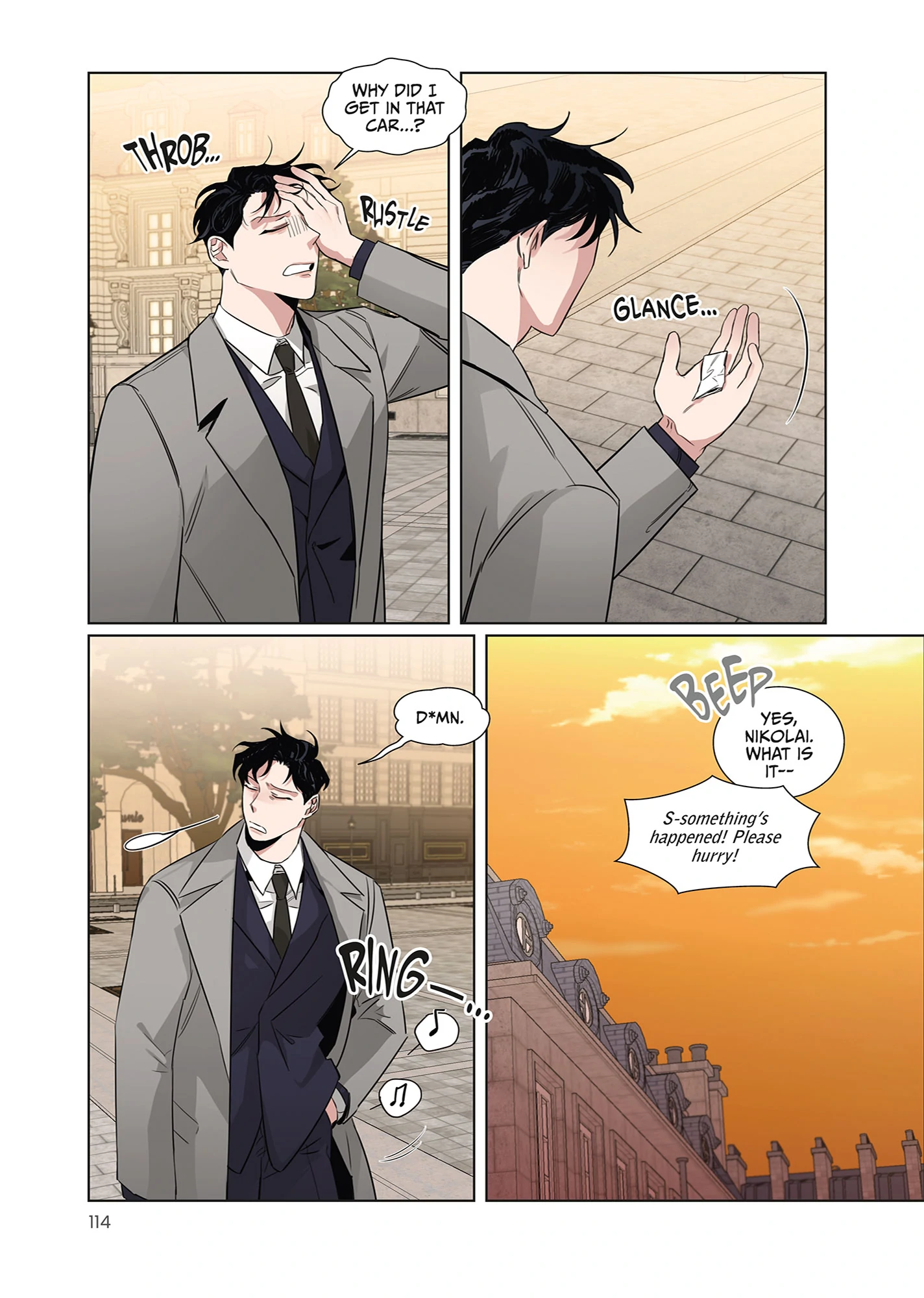 Roses and Champagne [Official] -𝐂𝐨𝐦𝐢𝐜 𝐯𝐞𝐫.- - Volume 1 Chapter 6 manhwa