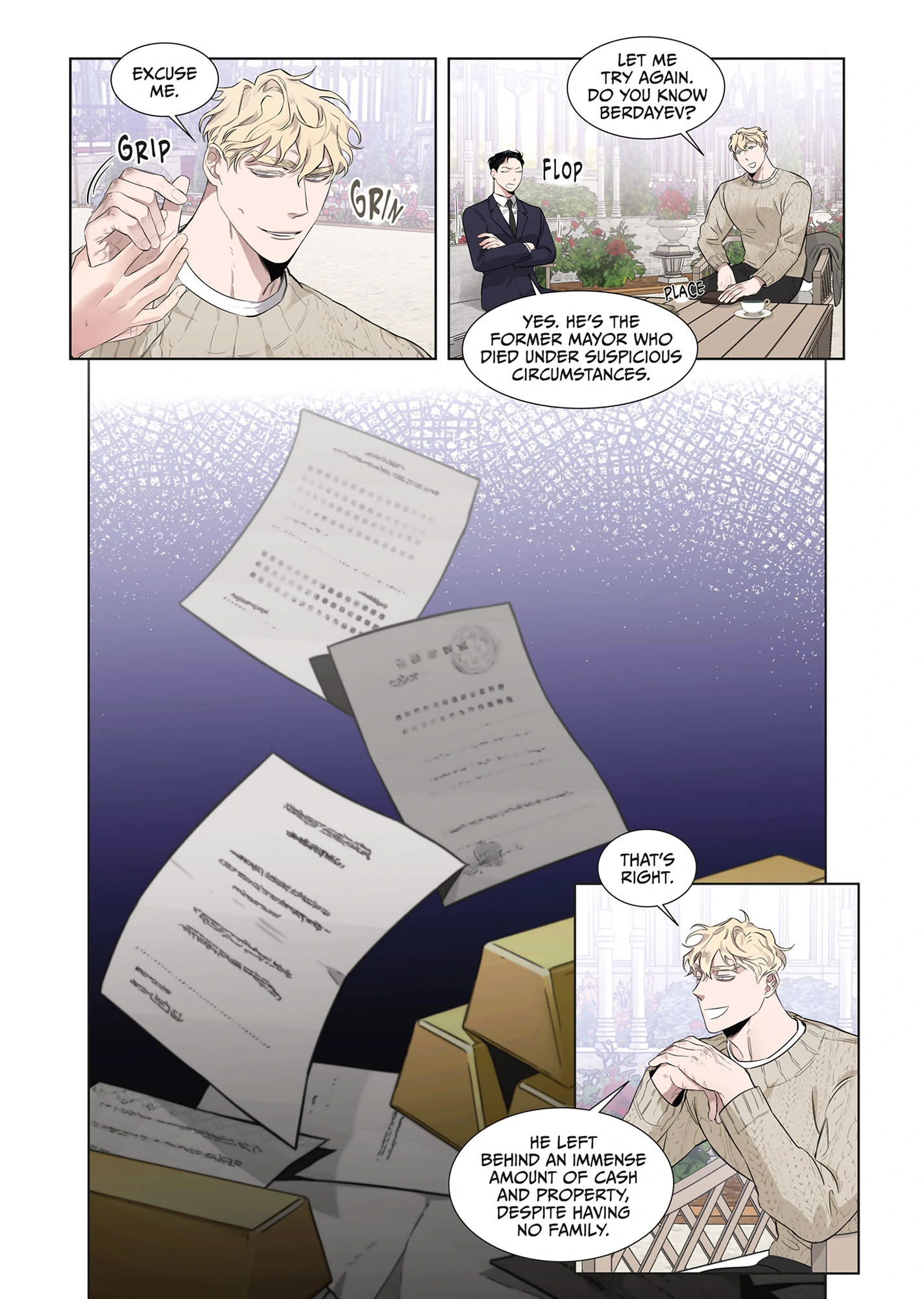 Roses and Champagne [Official] -𝐂𝐨𝐦𝐢𝐜 𝐯𝐞𝐫.- - Volume 1 Chapter 7 manhwa