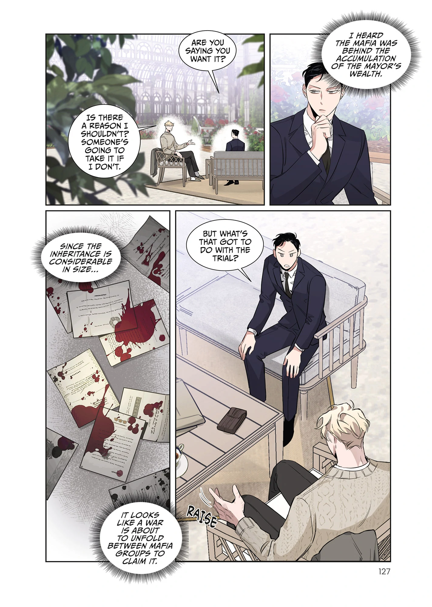 Roses and Champagne [Official] -𝐂𝐨𝐦𝐢𝐜 𝐯𝐞𝐫.- - Volume 1 Chapter 7 manhwa
