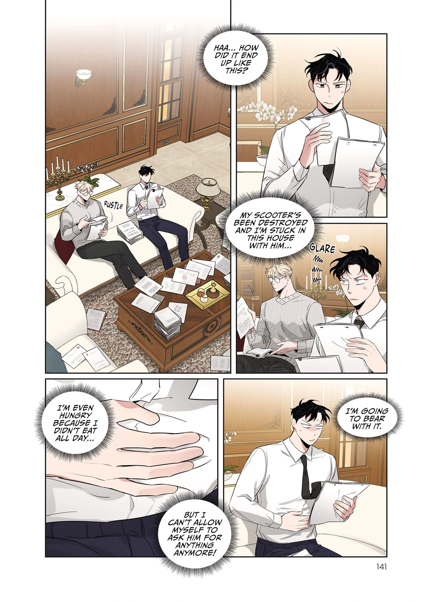 Roses and Champagne [Official] -𝐂𝐨𝐦𝐢𝐜 𝐯𝐞𝐫.- - Volume 1 Chapter 8 manhwa