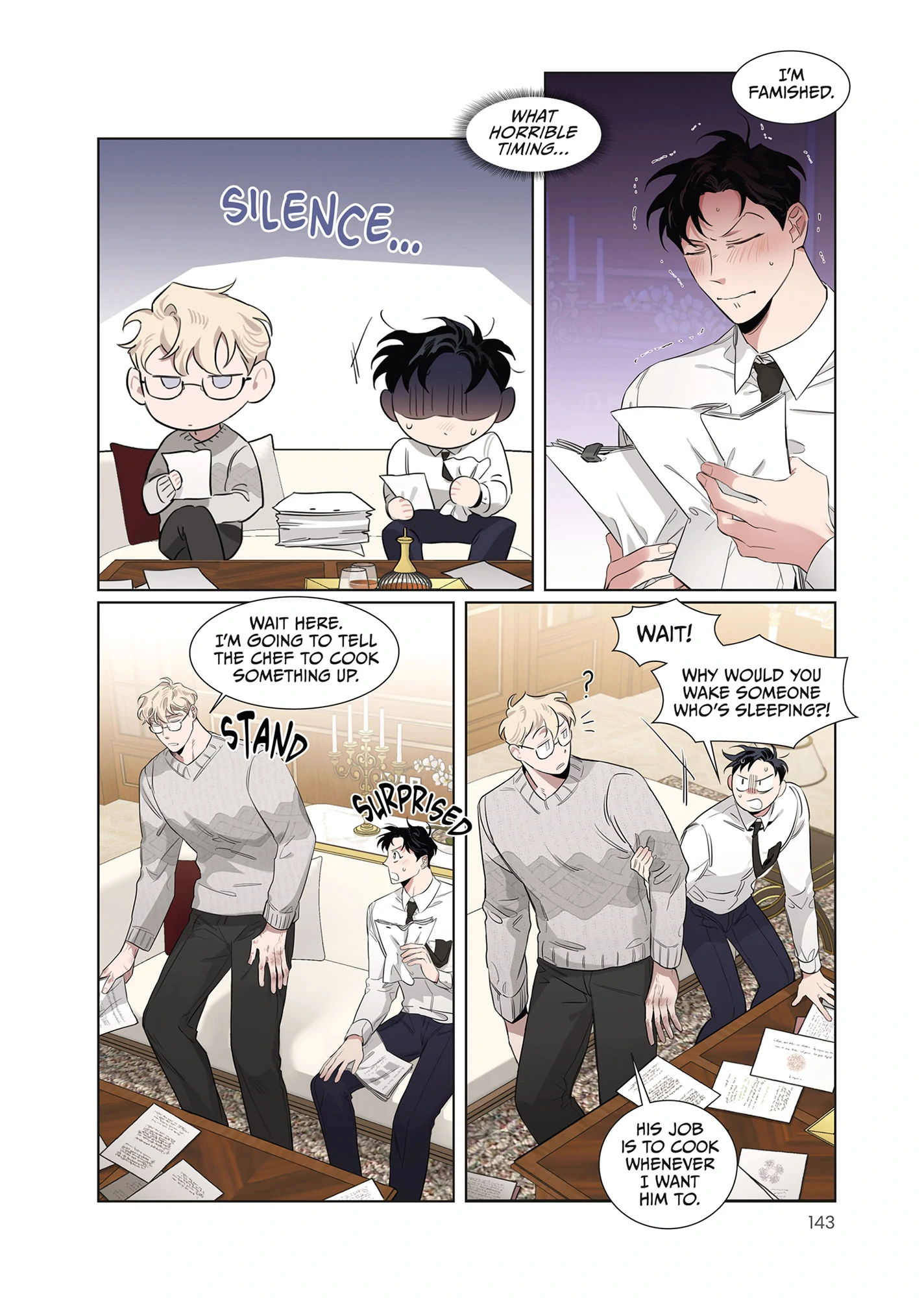 Roses and Champagne [Official] -𝐂𝐨𝐦𝐢𝐜 𝐯𝐞𝐫.- - Volume 1 Chapter 8 manhwa