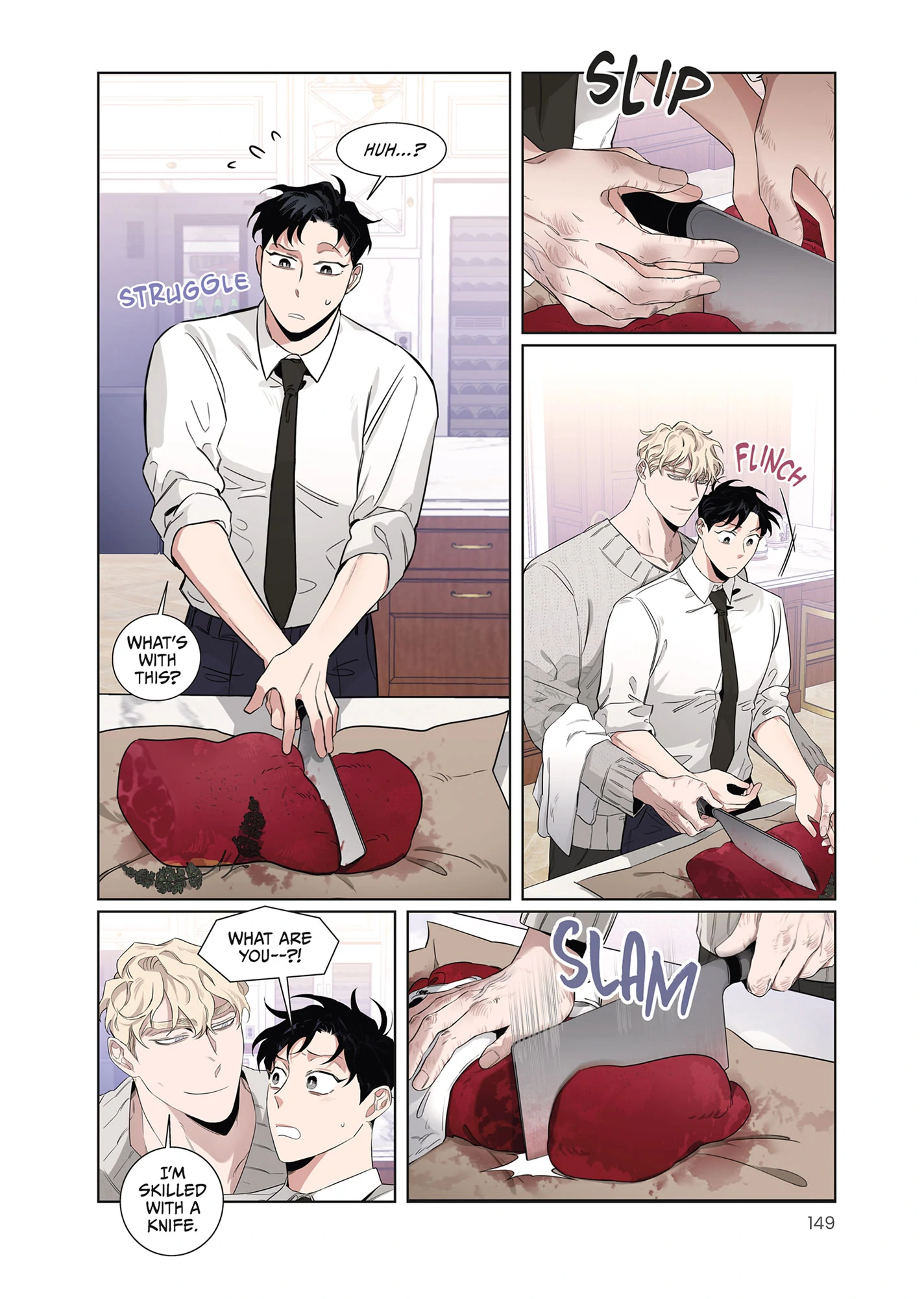 Roses and Champagne [Official] -𝐂𝐨𝐦𝐢𝐜 𝐯𝐞𝐫.- - Volume 1 Chapter 8 manhwa