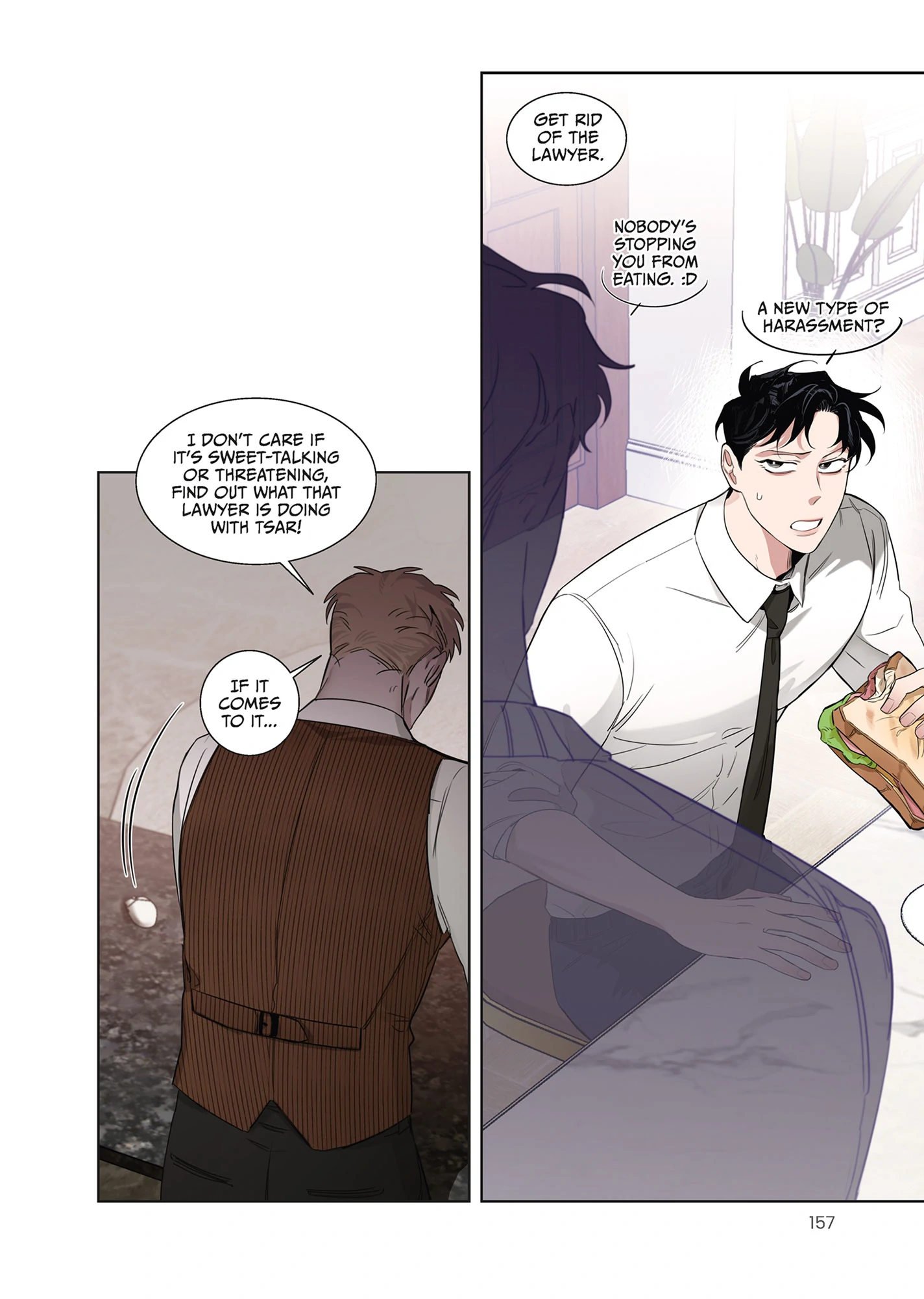 Roses and Champagne [Official] -𝐂𝐨𝐦𝐢𝐜 𝐯𝐞𝐫.- - Volume 1 Chapter 8 manhwa