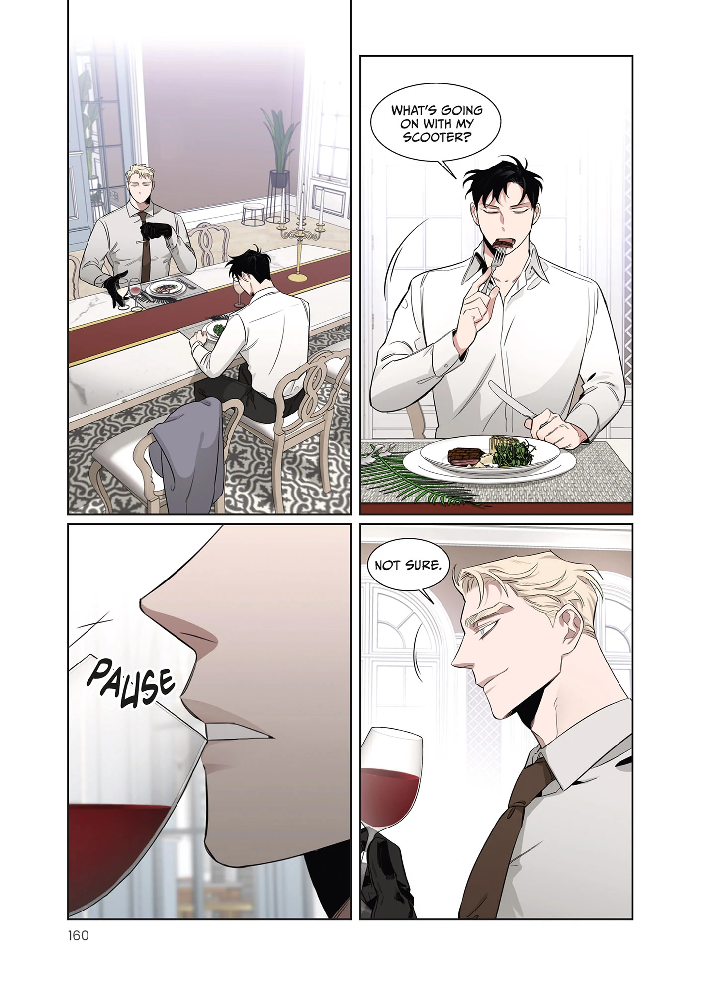 Roses and Champagne [Official] -𝐂𝐨𝐦𝐢𝐜 𝐯𝐞𝐫.- - Volume 1 Chapter 9 manhwa