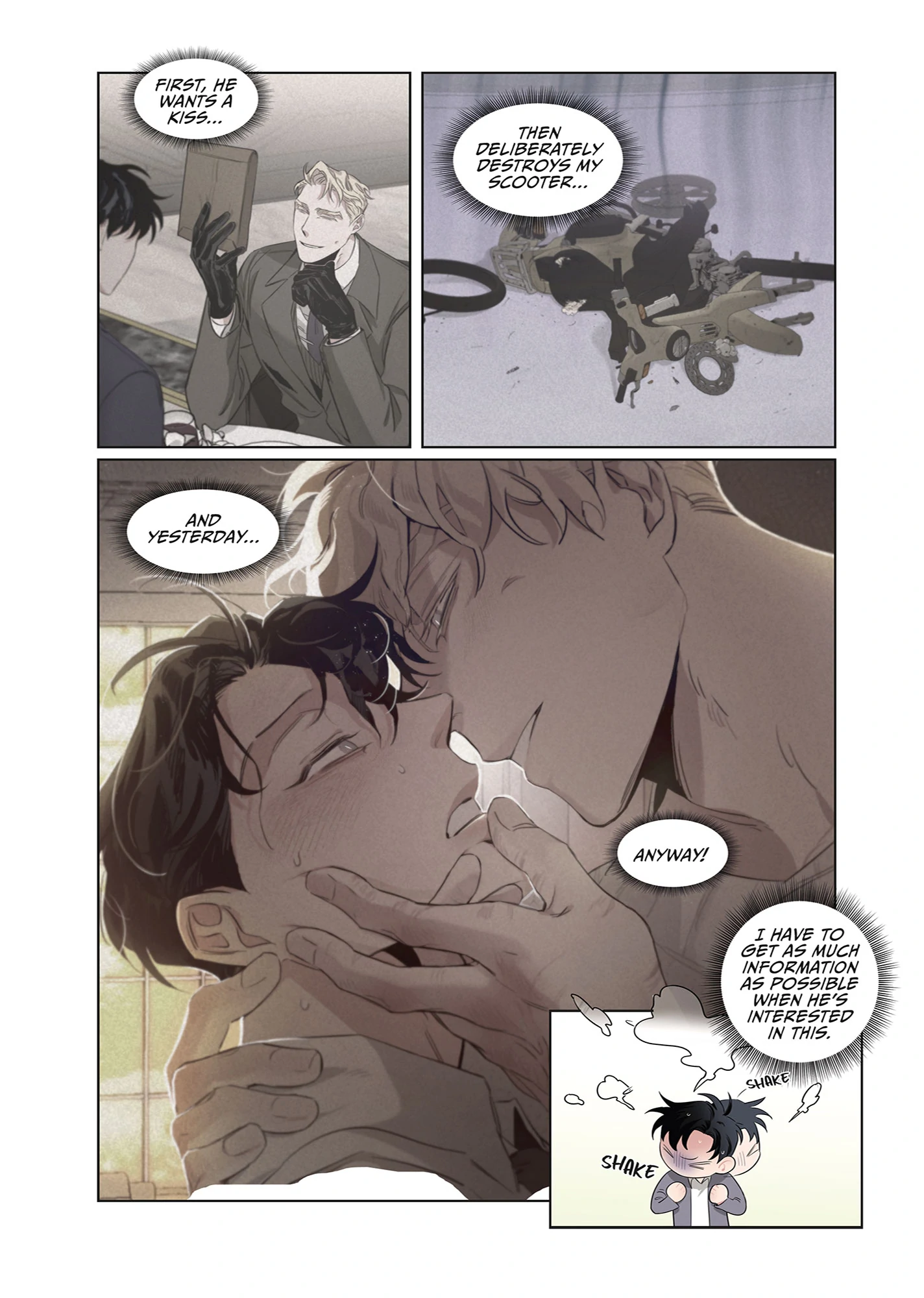 Roses and Champagne [Official] -𝐂𝐨𝐦𝐢𝐜 𝐯𝐞𝐫.- - Volume 1 Chapter 9 manhwa