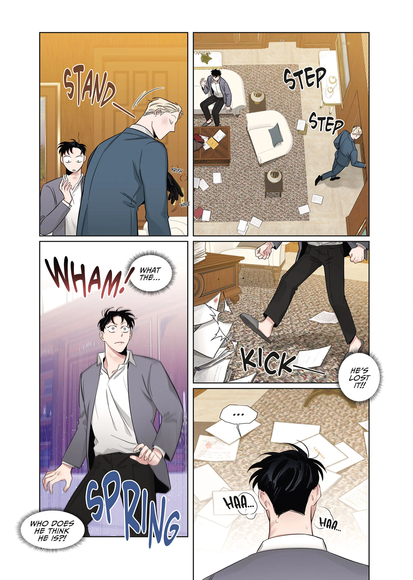 Roses and Champagne [Official] -𝐂𝐨𝐦𝐢𝐜 𝐯𝐞𝐫.- - Volume 1 Chapter 9 manhwa