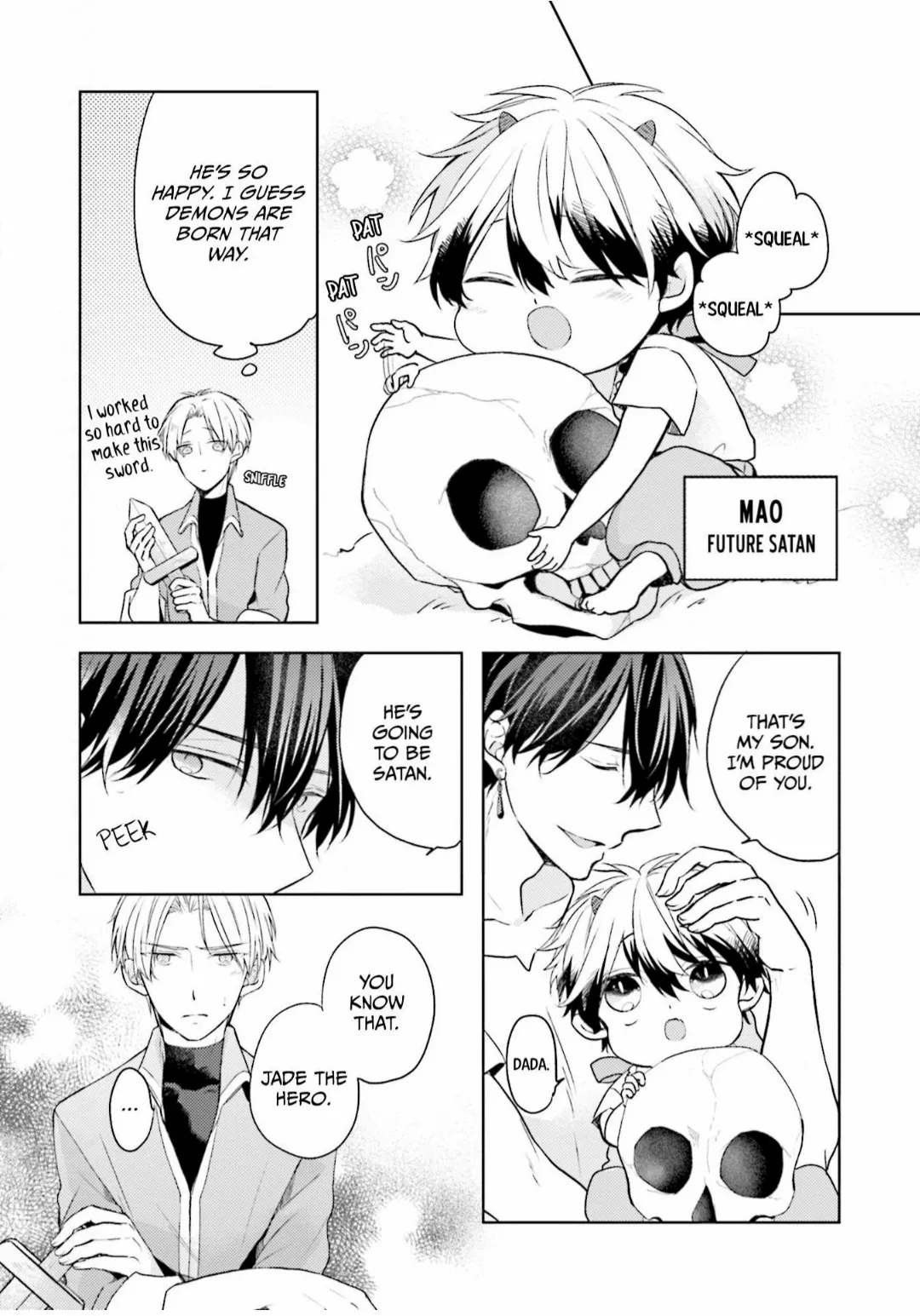 Satan on Parental Leave and His Fake Hero - Volume 1 Chapter 1 manhwa