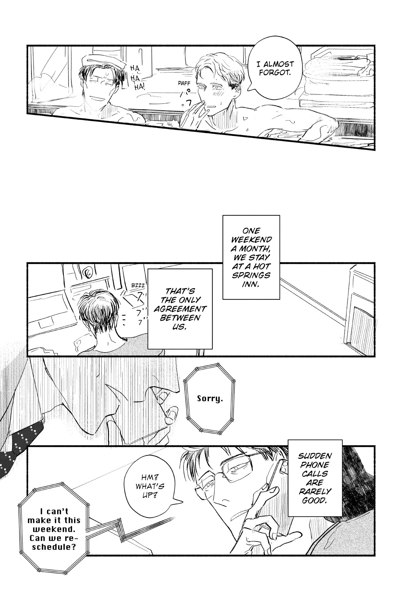 Onsen de Himitsu no Otomari, 241 Kaime (Official) - Chapter 3 manhwa