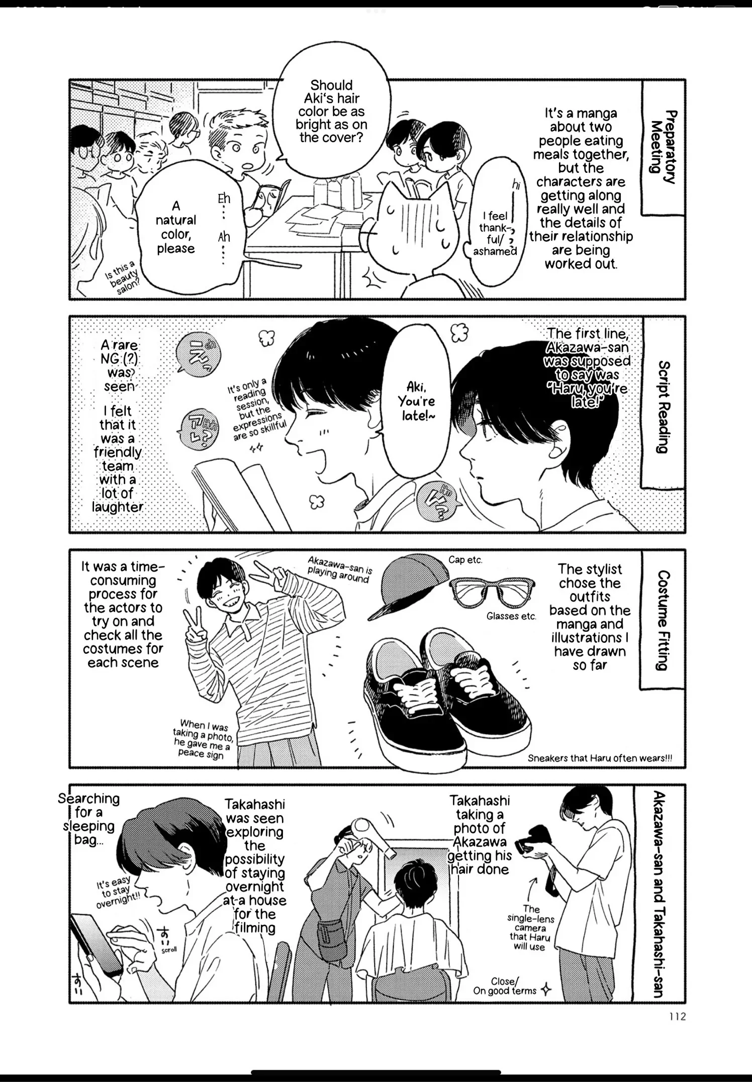 Aki wa Haru to Gohan wo Tabetai: Okawari! - Vol. 3 Extras manhwa