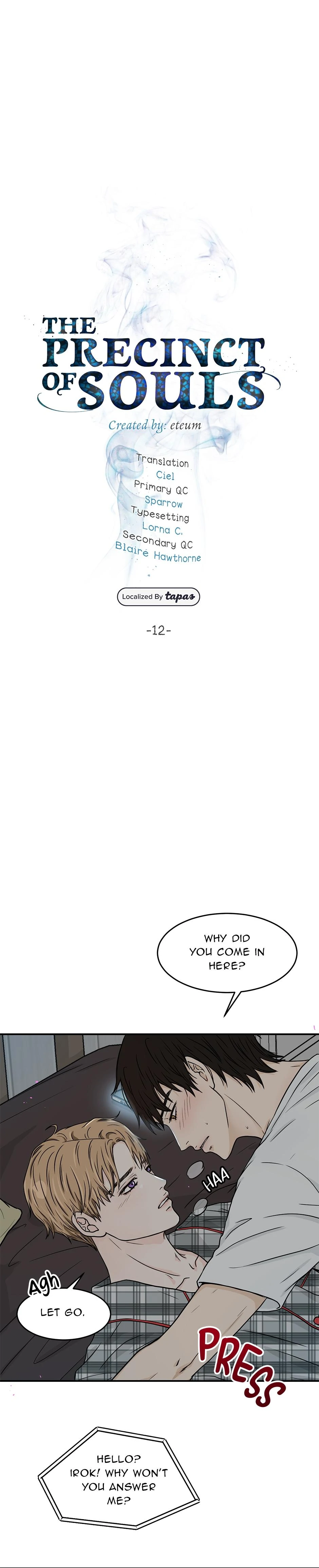 The Precinct of Souls (Mature) - 12. It Wouldn't Hurt Then manhwa