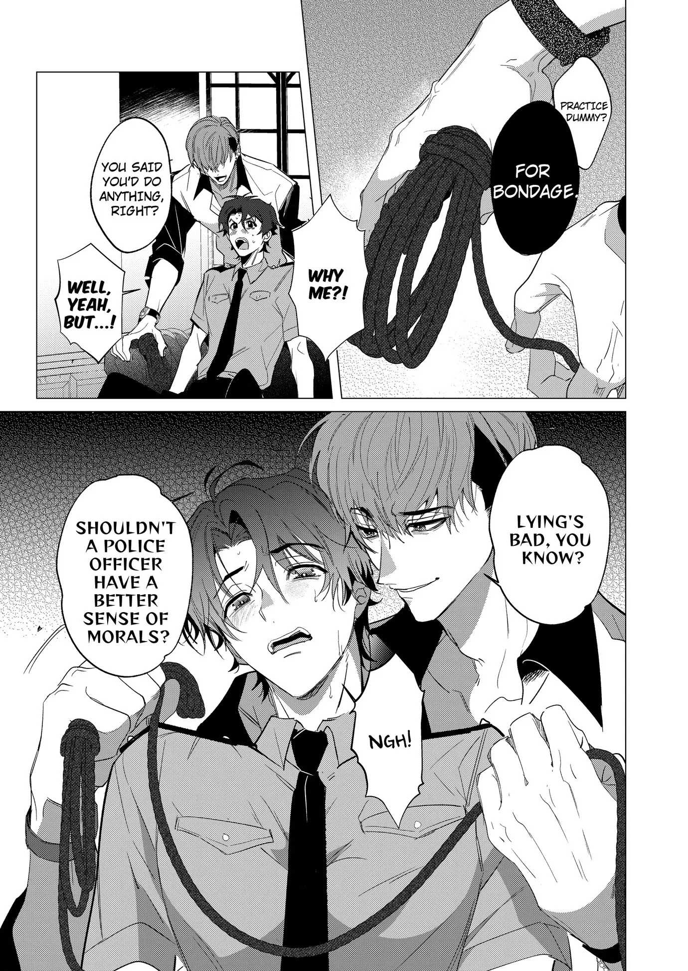 Officer, Let Me Tie You Up! [Official] - Chapter 3 manhwa