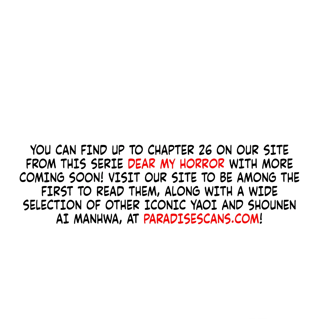 Dear My Horror ( PARADISE SCANS ) - Chapter 10 manhwa