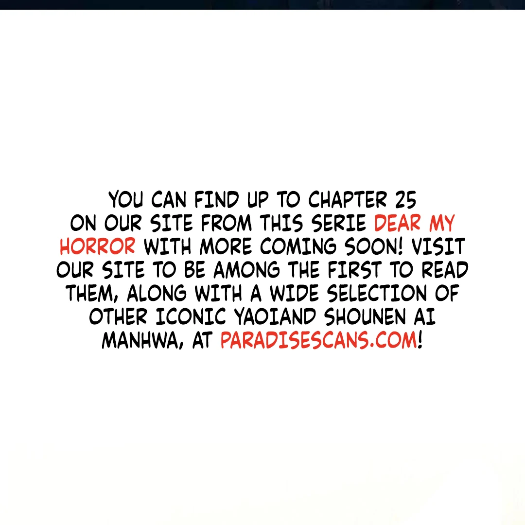 Dear My Horror ( PARADISE SCANS ) - Chapter 7 manhwa