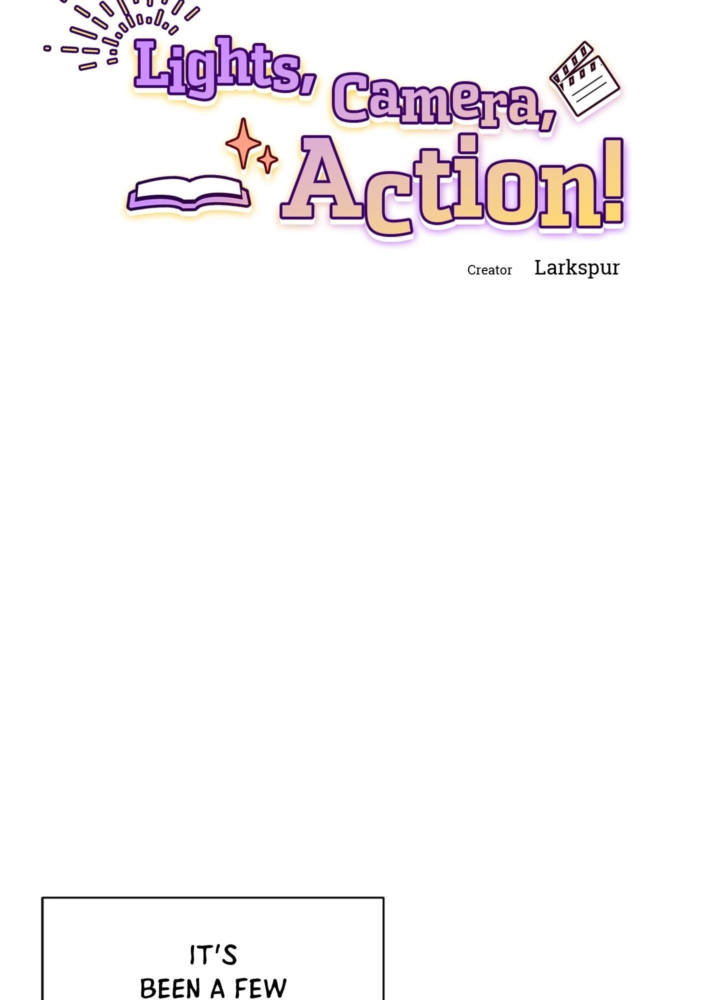 Lights, Camera, Action! - Chapter 12 manhwa