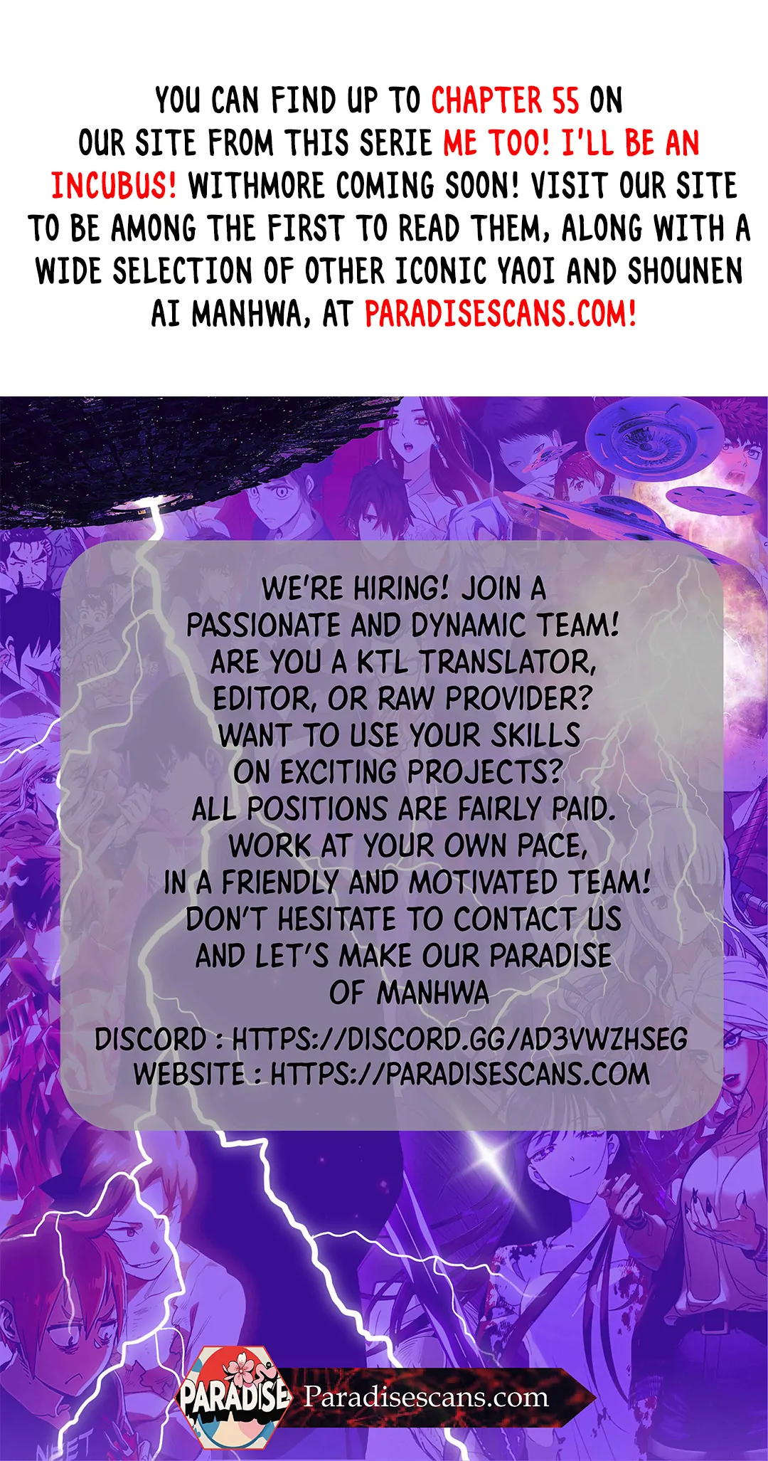 Me Too! I’ll Be an Incubus! ( PARADISE SCANS ) - Chapter 15 manhwa