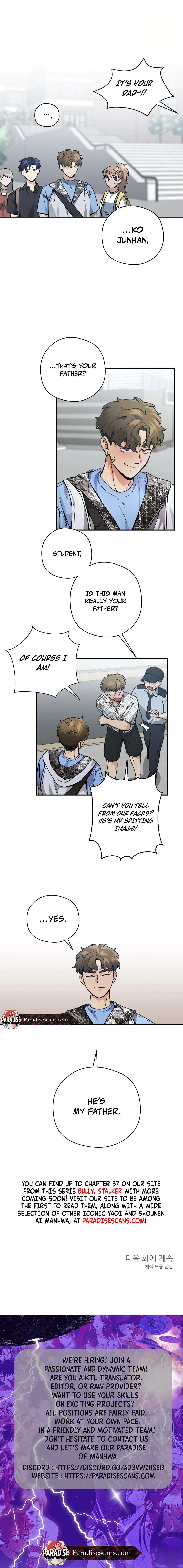 Bully, Stalker ( paradise scans ) - Chapter 21 manhwa