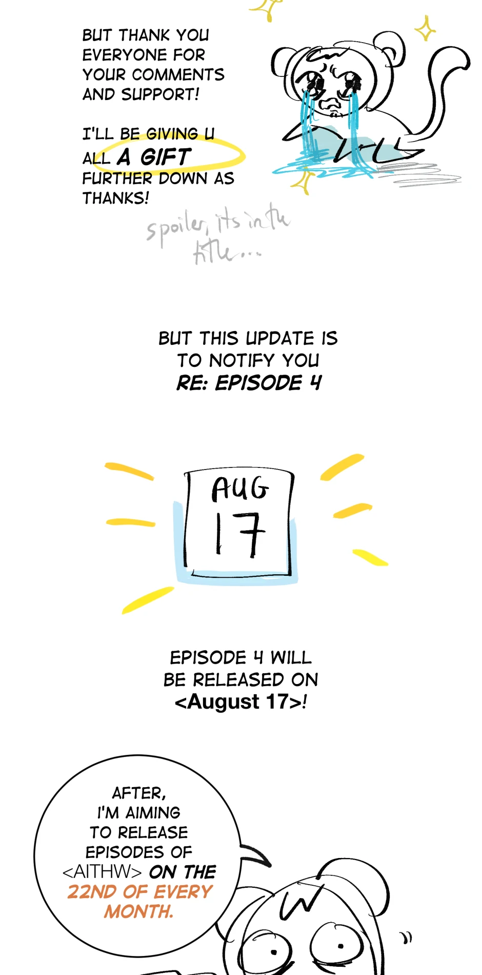 Augustus in the Human World - Ep 3.5 manhwa