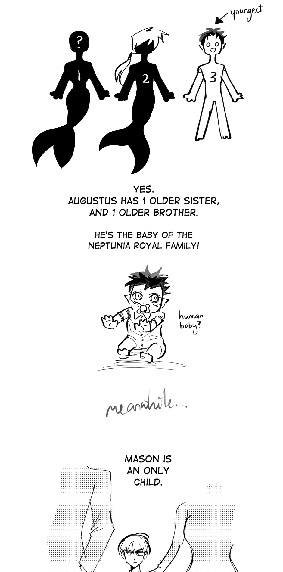 Augustus in the Human World - Ep 3.5 manhwa