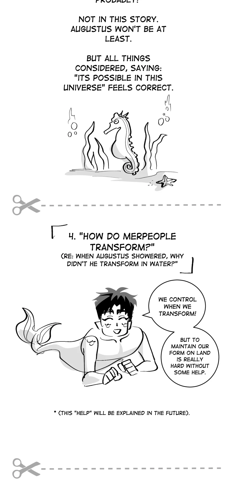 Augustus in the Human World - Ep 3.5 manhwa