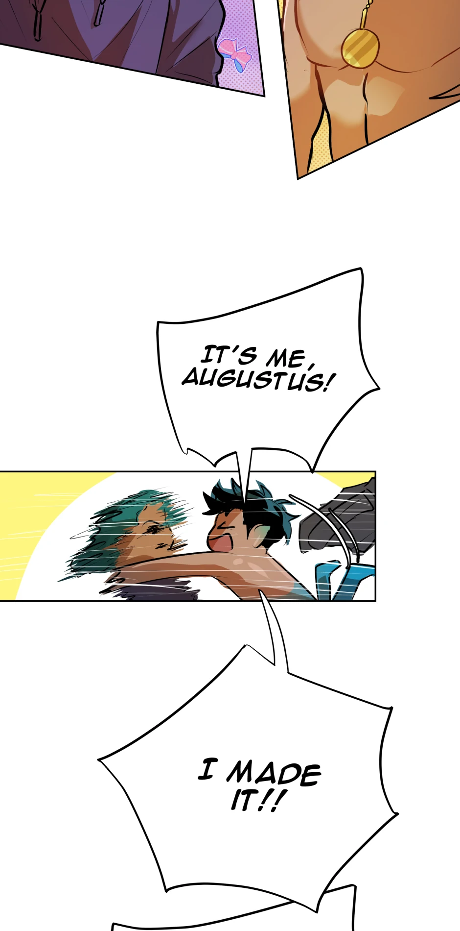 Augustus in the Human World - Episode 1 manhwa