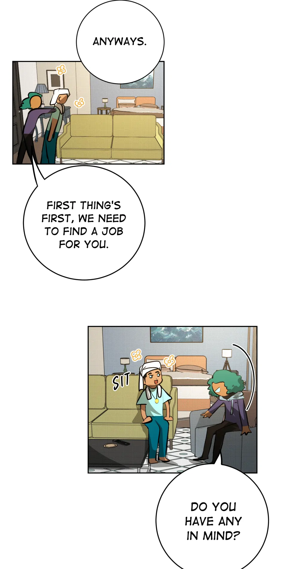 Augustus in the Human World - Episode 2 manhwa