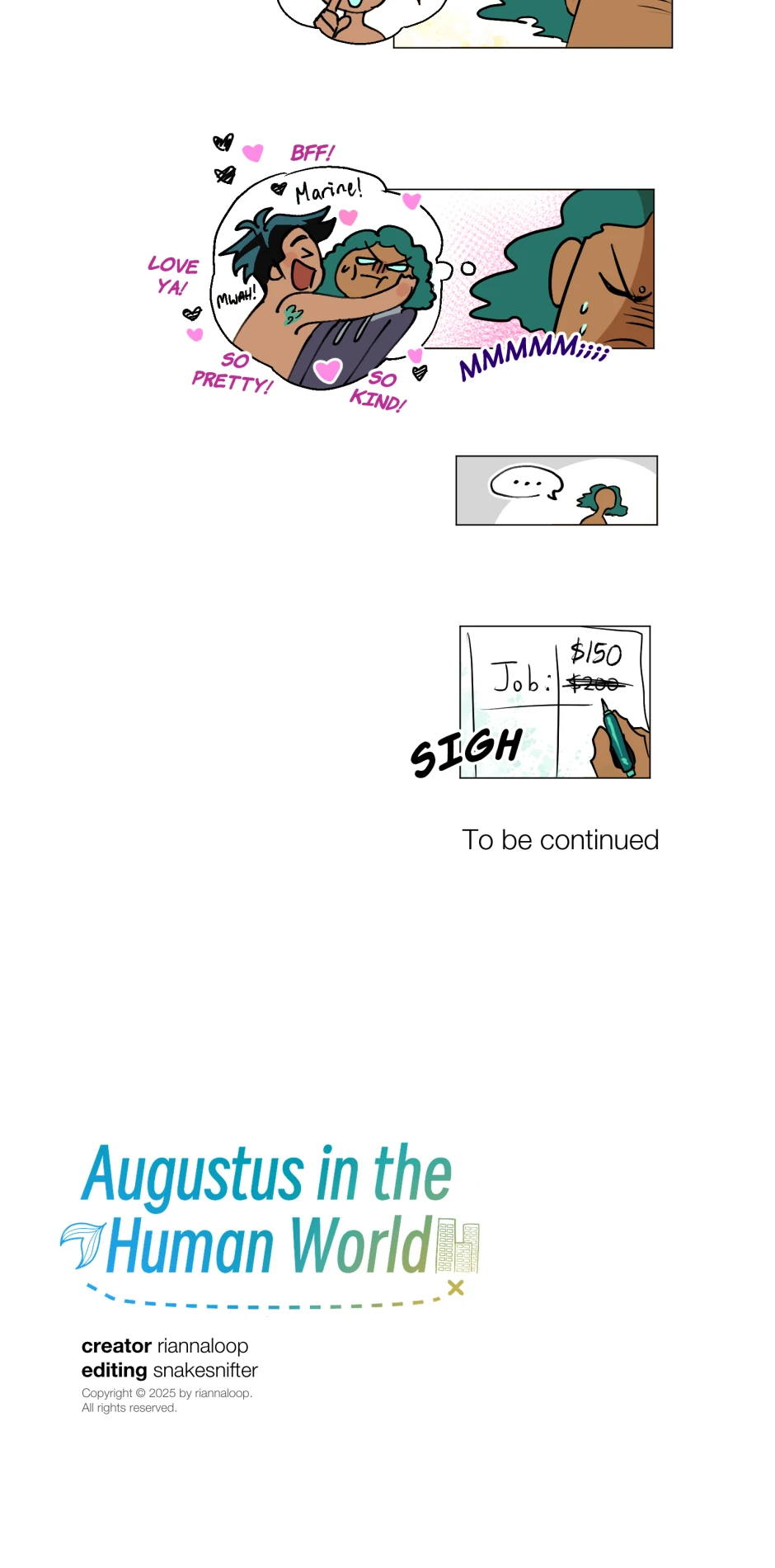 Augustus in the Human World - Episode 2 manhwa