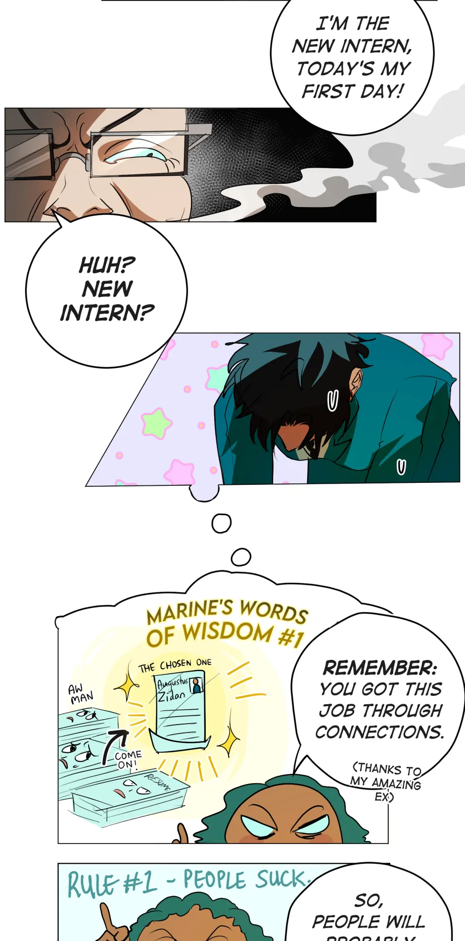 Augustus in the Human World - Episode 3 manhwa