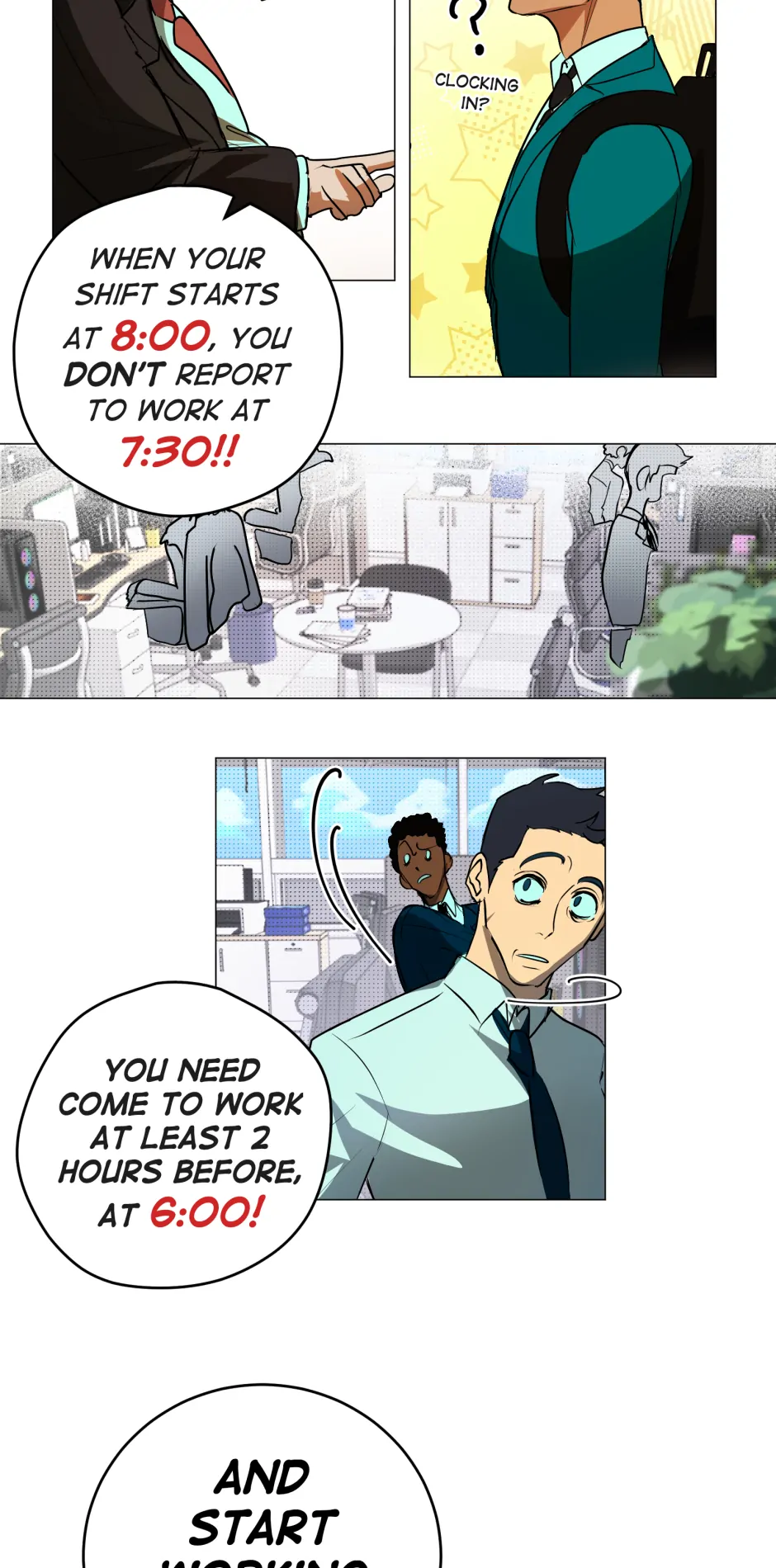 Augustus in the Human World - Episode 3 manhwa