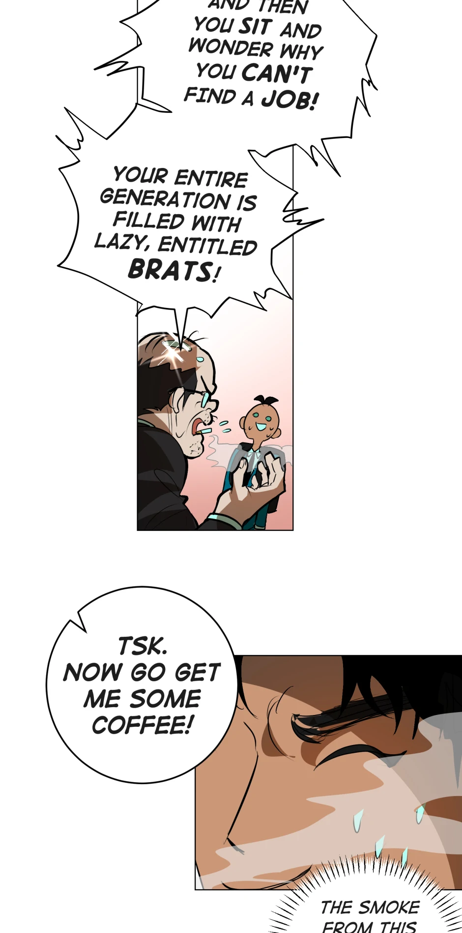 Augustus in the Human World - Episode 3 manhwa