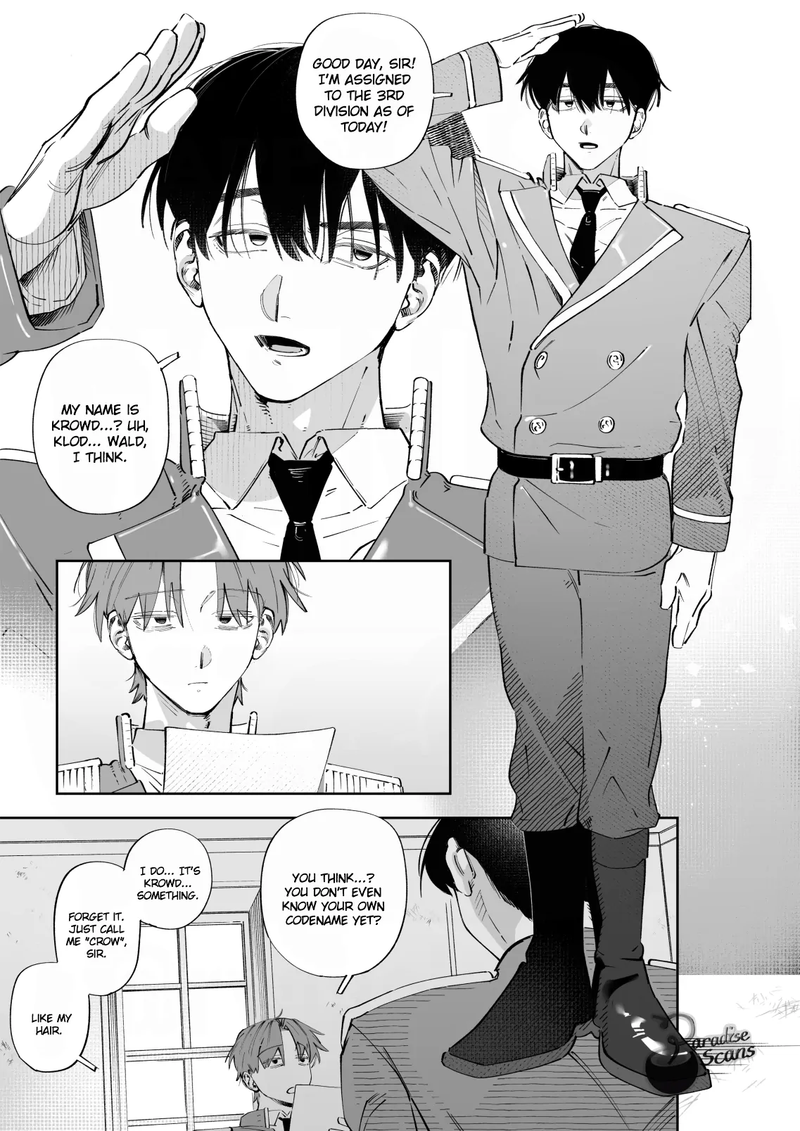 The Loyal Dog and Tsundere Second Lieutenant - Chapter 0 manhwa
