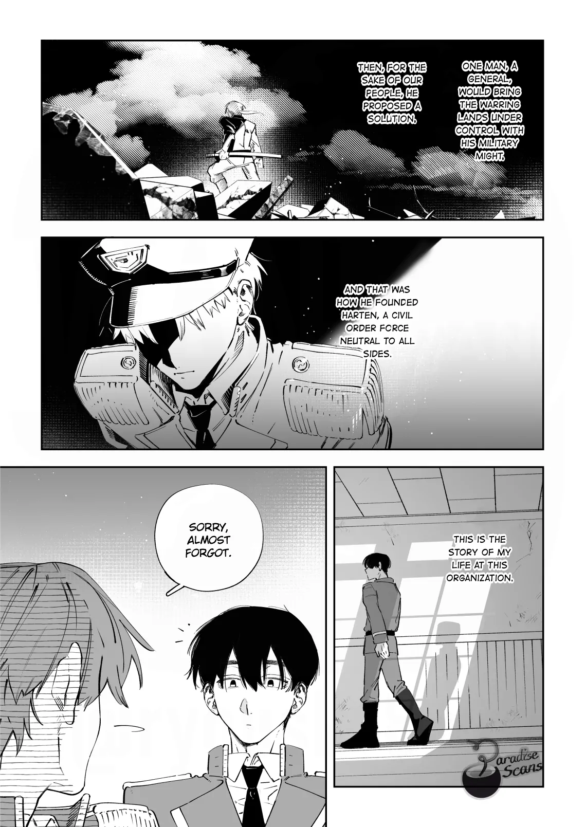 The Loyal Dog and Tsundere Second Lieutenant - Chapter 0 manhwa