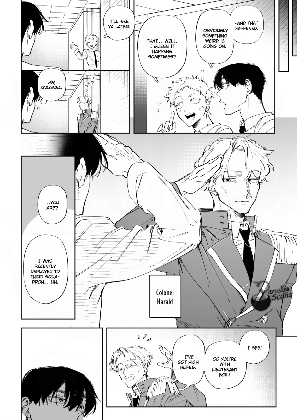 The Loyal Dog and Tsundere Second Lieutenant - Chapter 2 manhwa