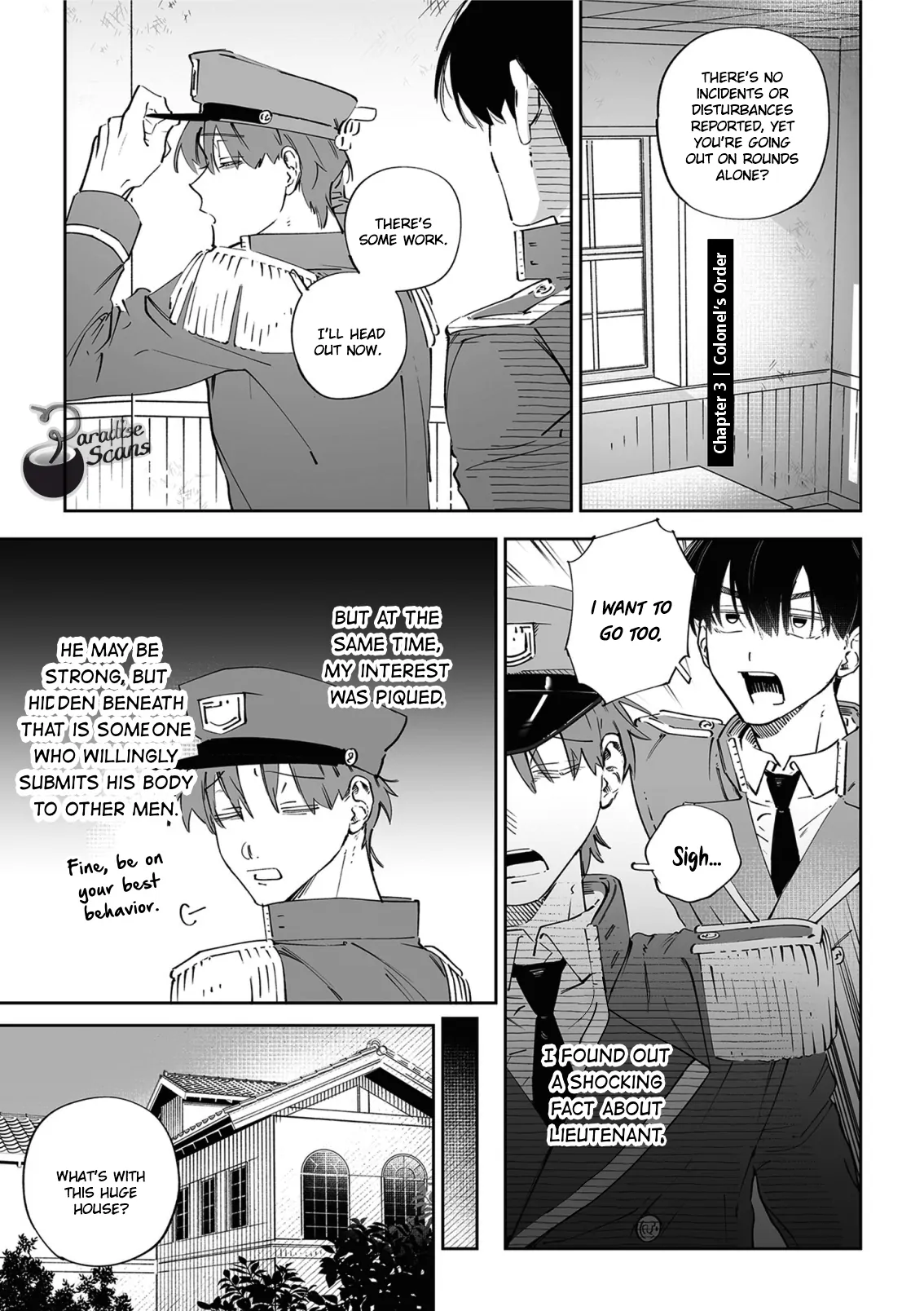 The Loyal Dog and Tsundere Second Lieutenant - Chapter 3 manhwa