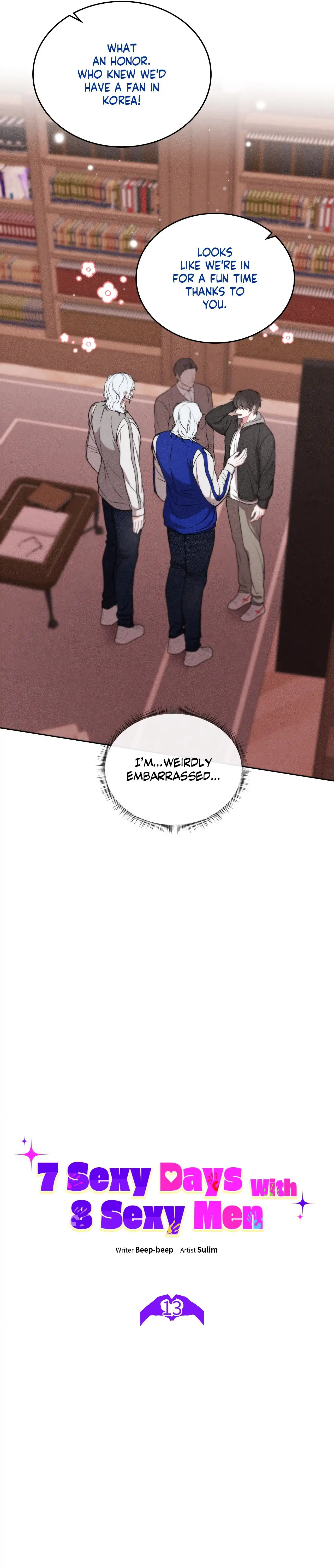 7 Sexy Days With 8 Sexy Men - Episode 13 manhwa