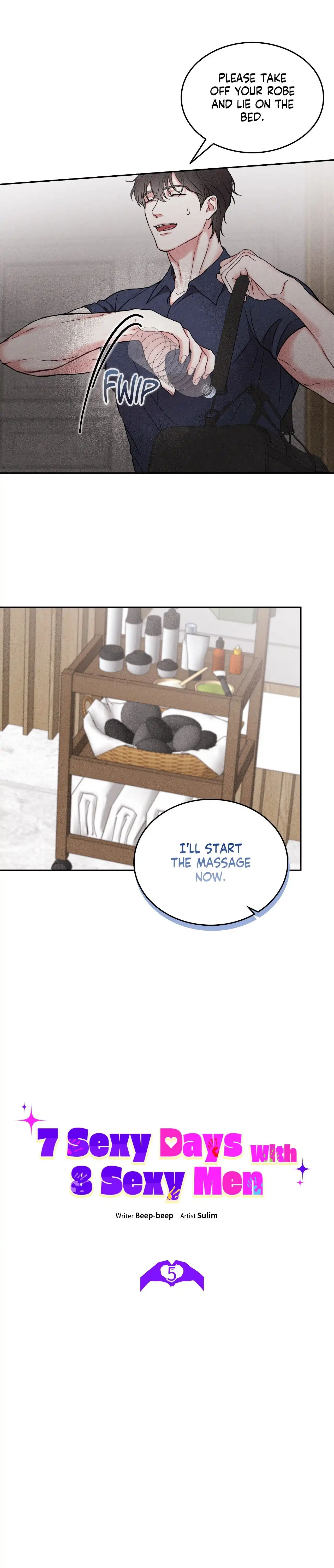 7 Sexy Days With 8 Sexy Men - Episode 5 manhwa