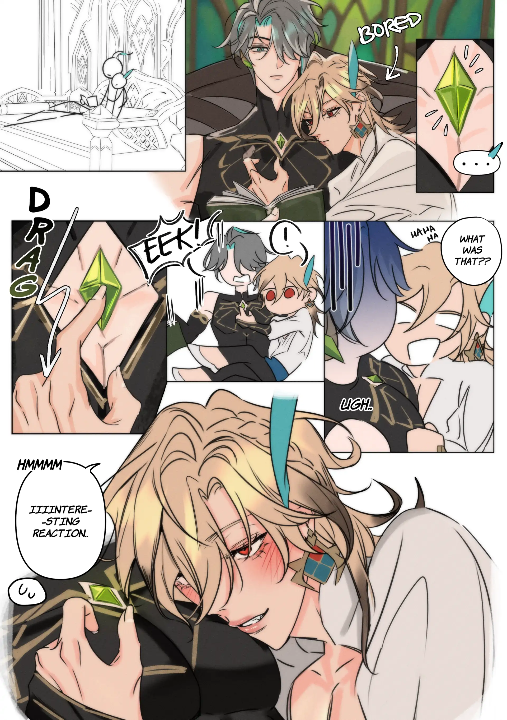 Kaveh Gets A Massage - Chapter 3 manhwa