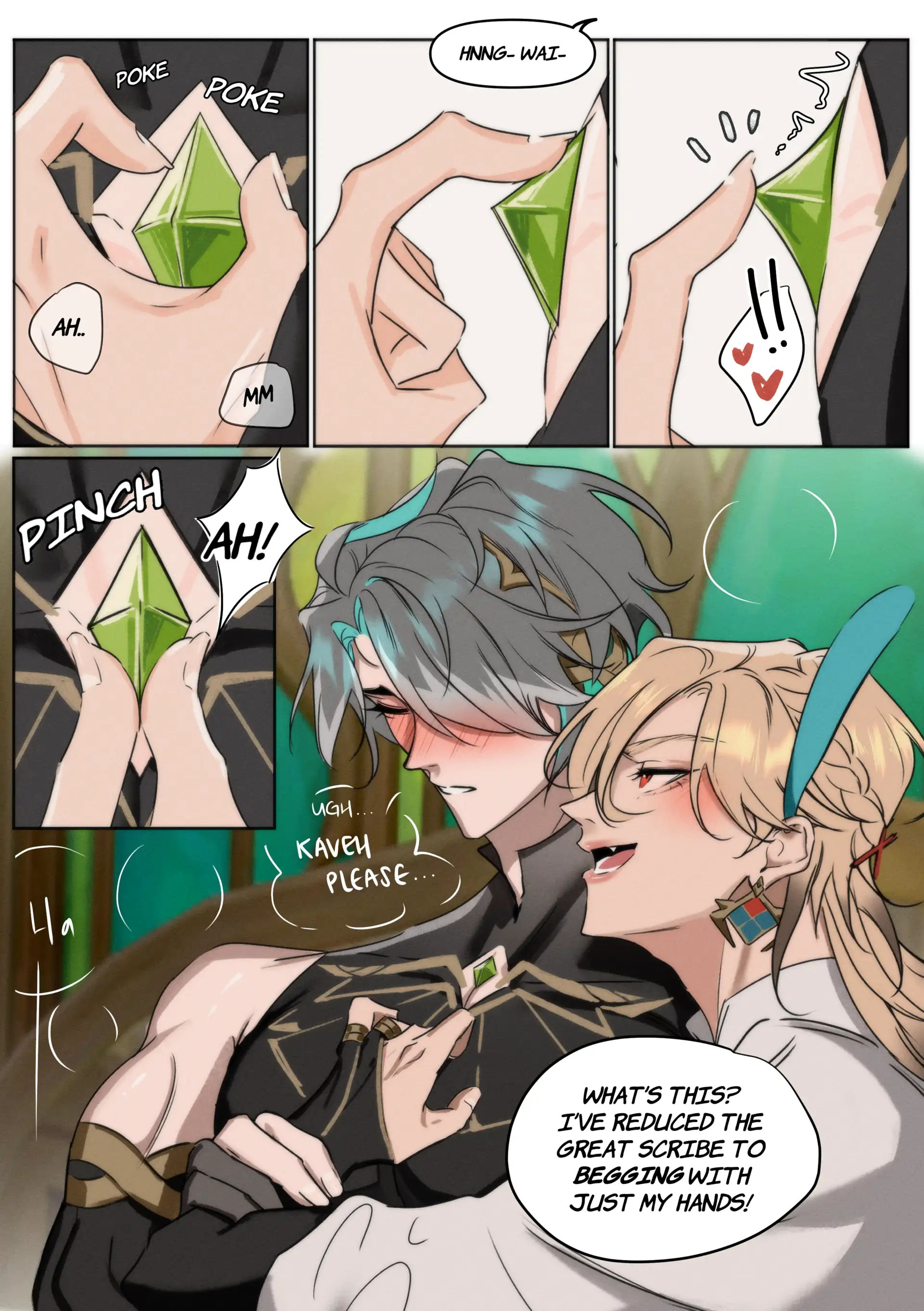Kaveh Gets A Massage - Chapter 3 manhwa